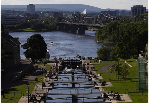 Canal Rideau #04 (6612 visits) Canal Rideau #04