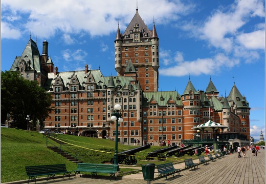 Terrasse Dufferin et château Frontenac #02 (6417 visits) Terrasse Dufferin et château Frontenac #02