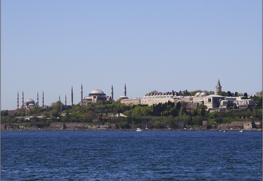 Palais de Topkapi & Mosquée bleue, vue d'Üsküdar #06