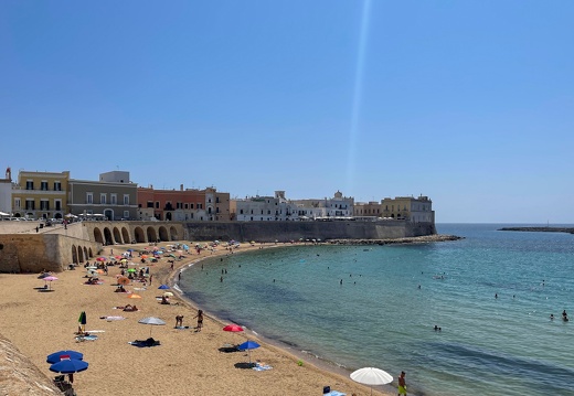 Gallipoli, plage #01 (944 visites) Gallipoli, plage #01