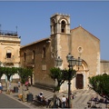 Taormina, piazza 9 aprile & chiesa San Agostino