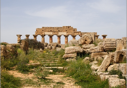 Sélinonte, le temple C #07 (10842 visites) Sélinonte, le temple C #07