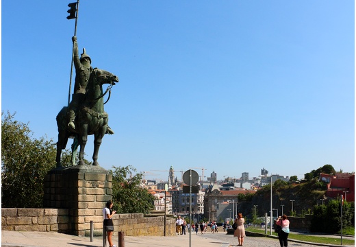 Porto, Estátua de Vímara Peres #01