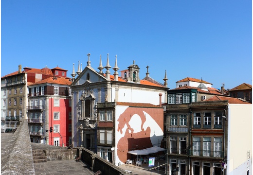 Porto, place de l'Église Sao Francisco (923 visits) Porto, place de l'Église Sao Francisco