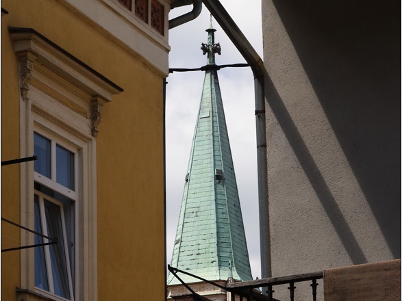 Celje, clocher de l'église Saint Daniel #05