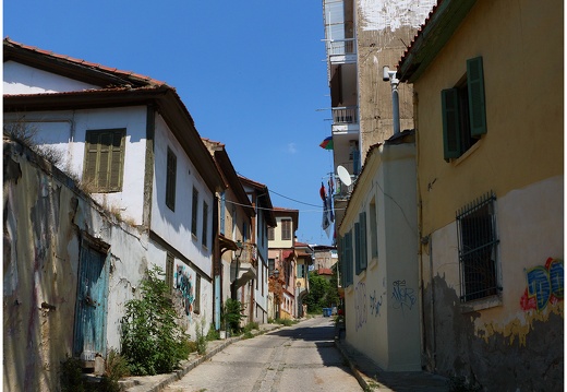 Thessalonique, ruelle de la ville haute (7248 visits) Thessalonique, ruelle de la ville haute