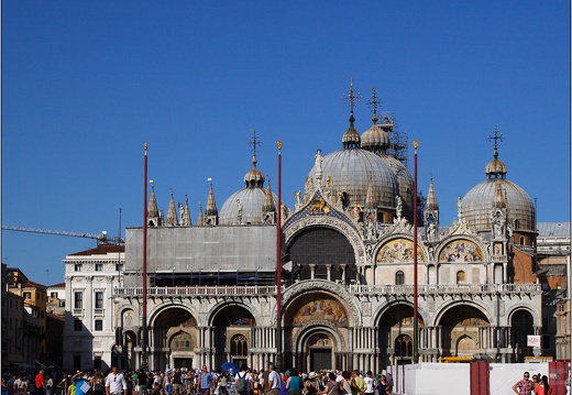 Venise, Piazza San Marco (basilique) #02 (7119 visits) Venise, Piazza San Marco (basilique) #02