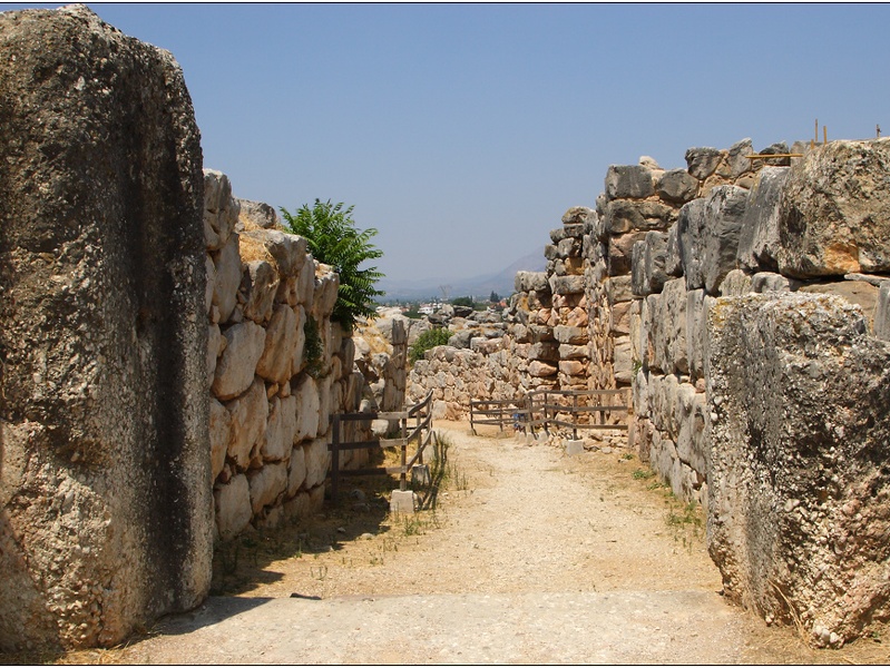 Site de Tirynthe,forteresse #03