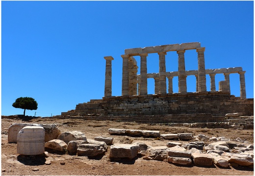Pointe Sounion, Temple de Posséidon #04 (5608 visits) Pointe Sounion, Temple de Posséidon #04