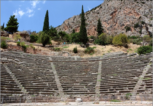 Delphes, Théâtre #10 (4936 visits) Delphes, Théâtre #10