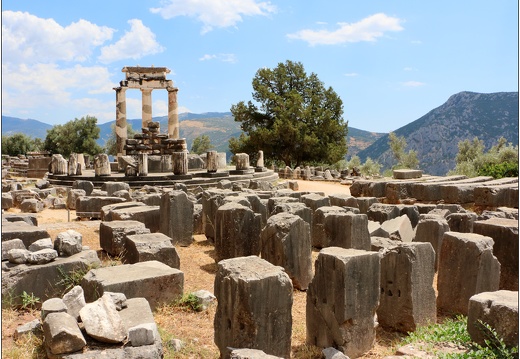 Delphes, la Tholos #13 (6294 visits) Delphes, la Tholos #13