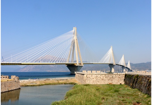 Forteresse de Rio et pont du Péloponnèse #02 (5235 visits) Forteresse de Rio et pont du Péloponnèse #02