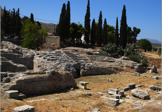Ancienne Corinthe, théâtre