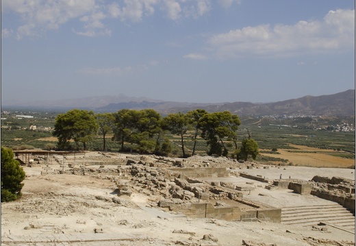Phaestos, site minoen #01 (9789 visites) Phaestos, site minoen #01