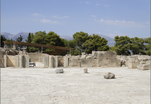 Phaestos, site minoen #05 (9230 visites) Phaestos, site minoen #05