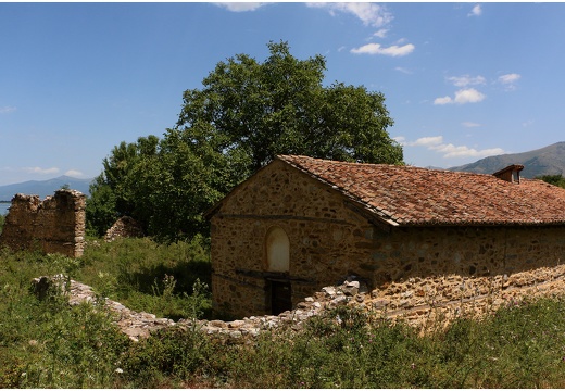 Lac Prespa, Moni Panagia Porfira, Florina #01