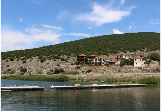 Psarades, vue sur le lac Prespa #03