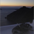 Coucher de soleil #05 (10592 visits) Sur le toit d'une des maisons de Fira Coucher de soleil #05