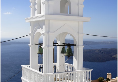 Santorin #22 (13663 visits) Clocher. Santorin #22