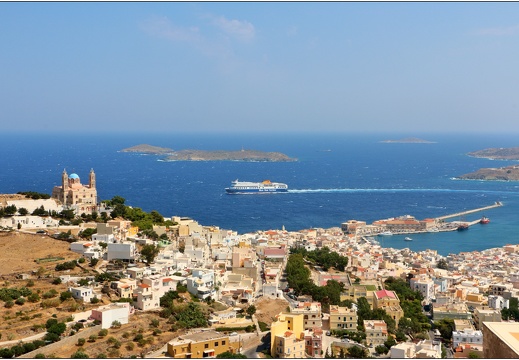 Ermoupolis (vue de Ano Syros) #09