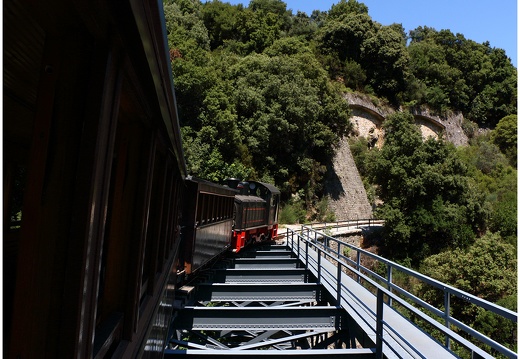 Petit train du Pélion, pont de Chirico #07