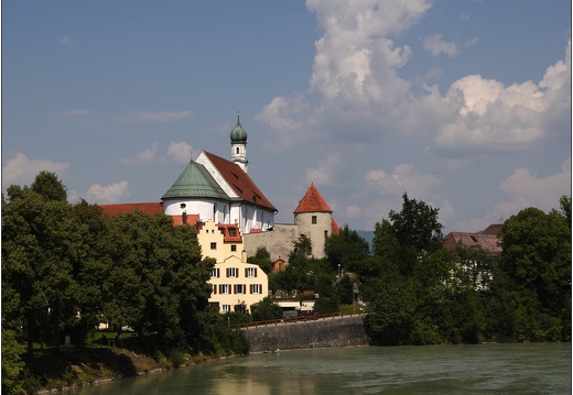 Rivière Lech, église monastère Saint Francisk #05