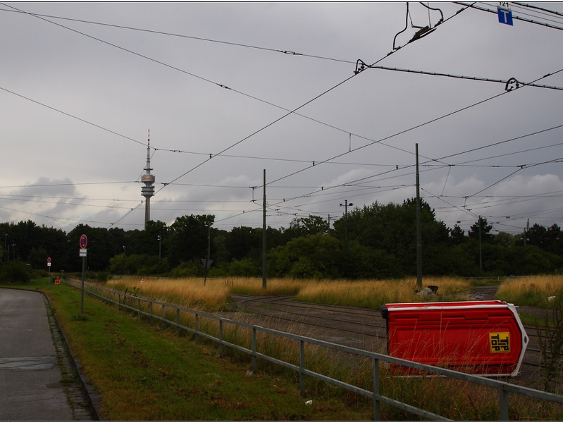 Munich, ancienne voie du parc Olympique