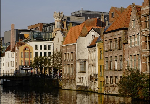 Gand, Leie river #11 (5598 visits) Gand, Leie river #11