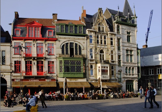 Gand, Sint Baafsplein #21 (9790 visits) Gand, Sint Baafsplein #21
