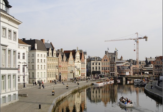 Gand, Korenlei & Leie river #23 (7894 visits) Gand, Korenlei & Leie river #23