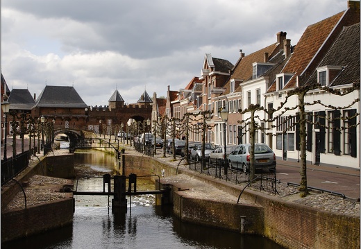 Amersfoort, canal & Koppelpoort #01 (5383 visits) Amersfoort, canal & Koppelpoort #01