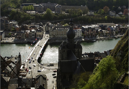 Dinant, vue de la Citadelle #02 (1868 visites) Dinant, vue de la Citadelle #02