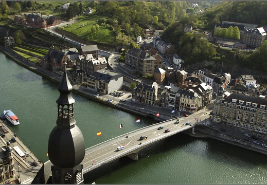 Dinant, vue de la Citadelle #03 (2449 visites) Dinant, vue de la Citadelle #03