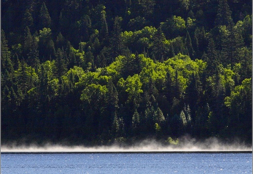 Saint Maurice, lac Tousignant #32 (3357 visites) Lac Tousignant. Bleu Blanc vert Saint Maurice, lac Tousignant #32