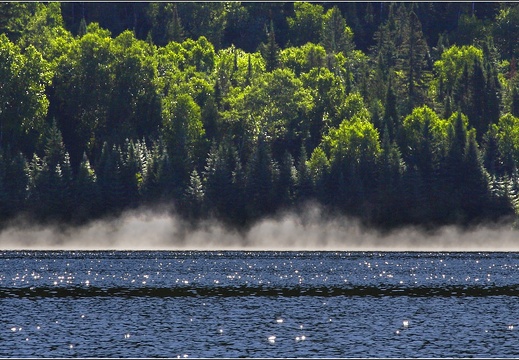 Saint Maurice, lac Tousignant #34 (3346 visites) Lac Tousignant. Bleu Blanc vert Saint Maurice, lac Tousignant #34