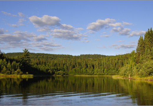 Saint Maurice, lac Tousignant #67 (1962 visites) Lac Tousignant. Saint Maurice, lac Tousignant #67