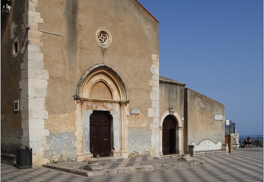 Taormina, chiesa San Agostino (1780 visites) Taormina, chiesa San Agostino