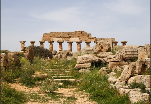 Sélinonte, le temple C #07 (1613 visites) Sélinonte, le temple C #07