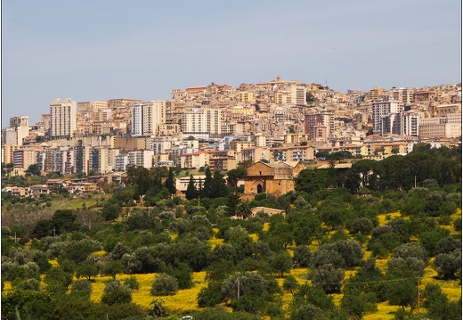 Agrigente, la ville moderne (893 visits) Agrigente, la ville moderne
