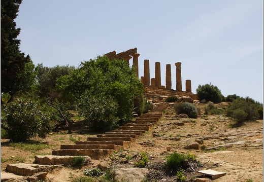 Agrigente, temple d'Héra #02 (1131 visits) Agrigente, temple d'Héra #02