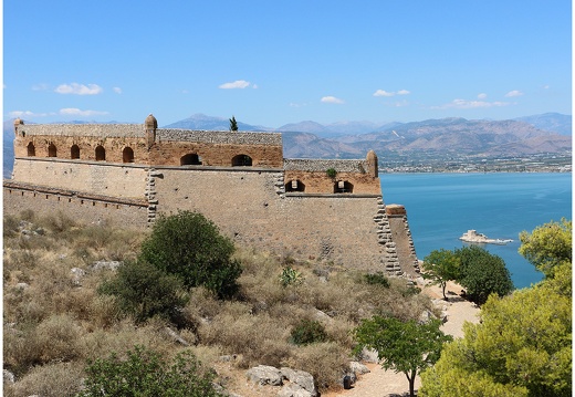 Nauplie, forteresse Palamède #66 (50 visites) Nauplie, forteresse Palamède #66
