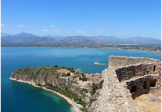Nauplie, forteresse Palamède #73 (138 visites) Nauplie, forteresse Palamède #73
