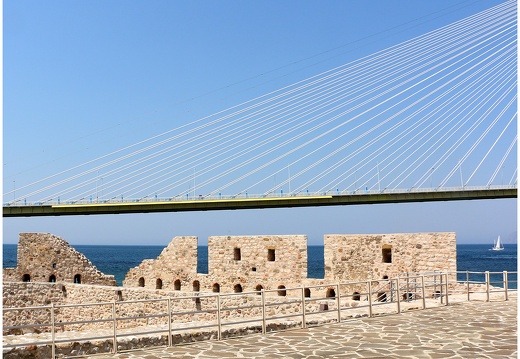 Forteresse de Rio et pont du Péloponnèse #09 (506 visites) Forteresse de Rio et pont du Péloponnèse #09
