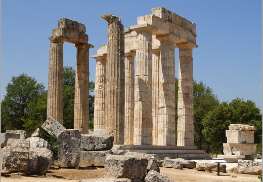 Archea Nemea, temple de Zeus #02 (1048 visites) Archea Nemea, temple de Zeus #02