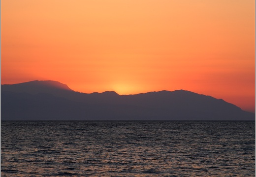 Loutraki, coucher de soleil #02 (745 visites) Loutraki, coucher de soleil #02