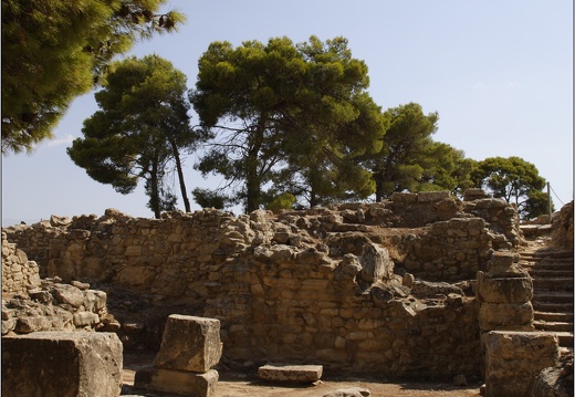 Phaestos, site minoen #06 (1735 visites) Phaestos, site minoen #06