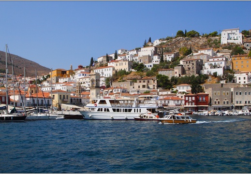 Hydra, port #01 (1535 visites) Hydra, port #01