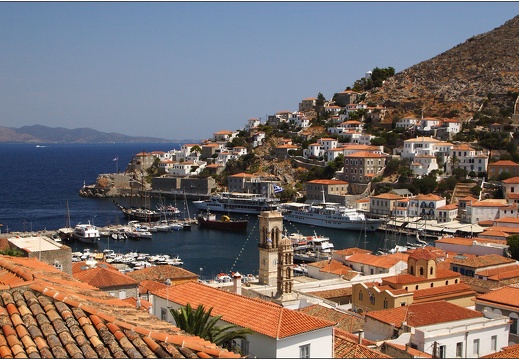 Hydra, port #10 (2625 visites) Hydra, port #10