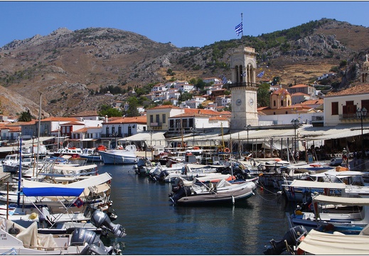 Hydra, port #17 (9032 visites) Hydra, port #17