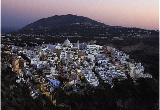 Santorin, Fira #04 (6897 visites) Fira dans son ensemble. Santorin, Fira #04
